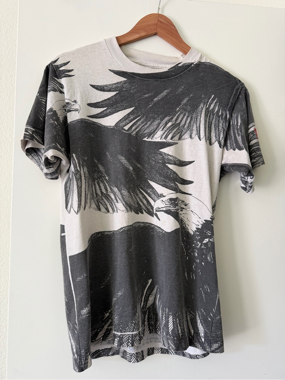 Vintage Fruit of the Loom Eagle Graphic Tee